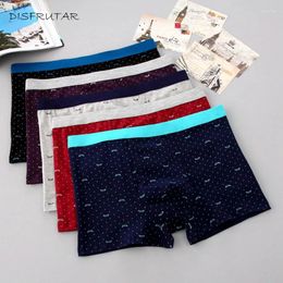 Underpants Plus Size 7XL Male Underwear 5 Pcs/lot Men Boxers Shorts Cotton Cuecas Boxer Solid