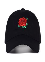 Luxury Designer Dad Hat Roses Embroidery Cotton Baseball Cap Adjustable Outdoor Casual Cap Hip Hop Hat Men Snapback Sun Hat9834356