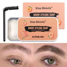 Enhancers Wild Eyebrow Styling Soap Enhancers Eyebrow Wax Soap Waterproof Long Lasting Easy To Wear Transparent Eyebrow Shaping Gel Makeup