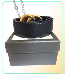 Luxury designer Belt G Buckle Fashion Genuine Leather Women Belts For men Letter Double Big gold classical 5868005604