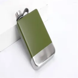 Hip Flasks Stainless Steel Flask Colourful Leakproof 9oz Whisky Flagon Paint Spraying Portable Liquor Unisex