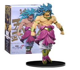 22cm Anime figurine Super Saiyan Broly figure Theater ver Action Figure PVC Collectible Model Toys gift for kids Q12178578518