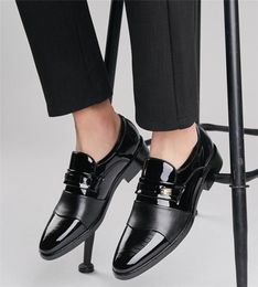 mens wedding loafer dress shoes men suit shoes brand coiffeur black formal shoes for men chaussure mariage homme zapatos vestir ho1216215