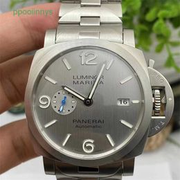 Panerei Mens Luminors Marina Wristwatches Mechanical Automatic Watch First Review Before Release Panahai Series Pam00978 Automatic Mechanical Mens W 18XA