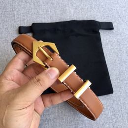 CEL high quality Designer Belt Genuine Leather Belt On Sale Ceinture Luxe Women Luxury Belts Formal Buckle Width 2.5cm 002