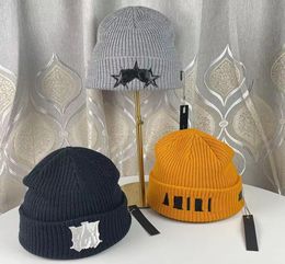 Fashin casquette designer beanie luxury men baseball hat sport cotton knitted hats skull caps fitted classic triangle letter print6075142