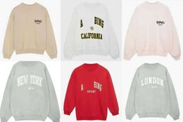 Designer woman Sweatshirt Fashion Classic Hot Letter Hand Embroidery Cotton Pullover Crew Neck Casual Versatile Hoodie Trend Tops Size XS-L