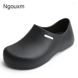 Casual Shoes Ngouxm Men Chef Women Non-slip Waterproof Oil-proof Kitchen Work Cook