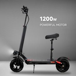 N8 electric scooter doube disc brake Front and Rear LED with Brake Light 1200W Motor Power 150kg Max Load Max Speed 50km/h Max Mileag 55-60km