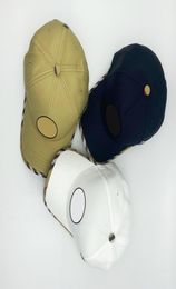 Fashion Classic Outdoor Sports Snapback Solid Baseball Caps Summer 3 Colors Blue Khaki White Cap Hat for Men Women 939132548052