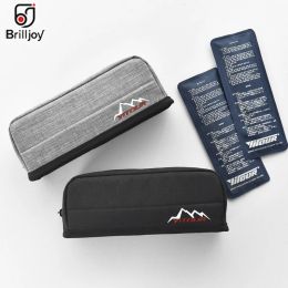 Bags Brilljoy 2022 New Insulin Cooler Bag Insulated Diabetic Insulin Drug Travel Case Cooler Box Aluminium Foil ice Bag Bolsa Termica