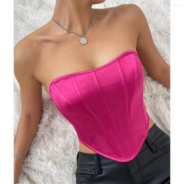 Camisoles & Tanks Pure Desire Diamond-Shaped Fishbone Slim Fit Midriff-Baring Night Club Witch