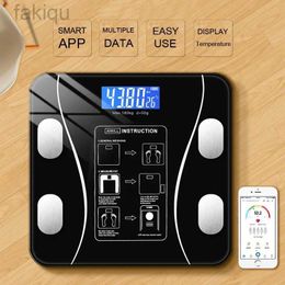 QSE2 Body Weight Scales Bluetooth Body Fat Scale BMI Scales Smart Wireless Digital Bathroom Weight Scale Body Composition Analyzer Weighing Scale 240419