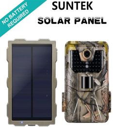 Outdoor Waterproof 1700MAh Lithium Battery Trail Hunting Camera Solar Panel Kit Waterproof Solar Charger Power System 2208104880478