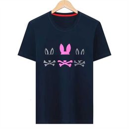 Psychological T-shirts Psyco Rabbit t Shirt American Designer Business Fashion Tees Mens Women Usa High Street Polos Skull Rabbits Bunny Wbpq