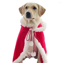 Dog Apparel Christmas Trench Big Large Cloak Samoyed Husky Labrador Golden Retriever Weimaraner Border Collie Pet Clothes Winter