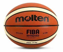 20152019 Official Original Molten Basketball Ball GL7X Ball NEW Arrival Molten PU Size 7 New Season Basketball Gifts Net Needle6581649