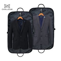 Bags 2018 Waterproof Folding Suit Bag Men Clothes Cover Black Oxford Garment Bags with Handle Business Men Travel Bags for Suits 204