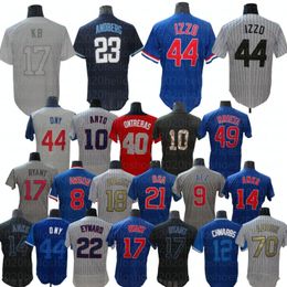 Custom Dansby Swanson Jersey Cody Bellinger Seiya Suzuki Andrelton Simmons Nick Madrigal Marcus Stroman Willson Sosa Ian Happ Men Women Youth Baseball size S-4XL