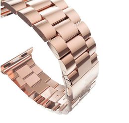Luxury Metal Replacement Watchband Auniquestyle Stainless Steel Bracelet Buckle Strap Clip Adapter for Apple Watch Band 38mm for 4178113