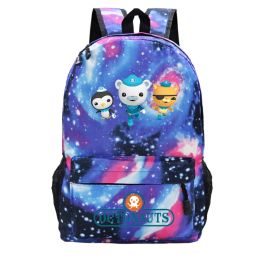 Bags Boys Girls Octonauts Print Backpack Students Anime Backpack Kids Cartoon School Bags Teens Travel Laptop Knapsack Mochilas