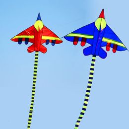 children plane kites for kids kites fighter kite line outdoor game toys kites for professional paper plane for ad 240419