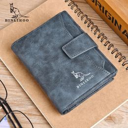 Wallets Rfid Zipper Men's Leather Wallet Card Holder for Men and Women Money Bag Travel Coin Purse