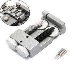 Double Clasp Metal Steel Watch Bracelet Solid Adjustment Table Watchband Link Pin Remover Repair Tool11045041