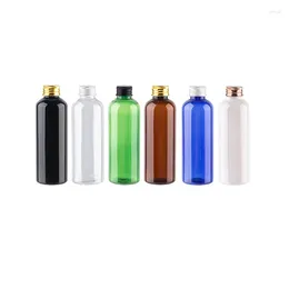 Storage Bottles 50pcs 100ml Aluminium Cap Screw Bottle Hydrating Essence For Skin Care 3.4oz Empty Plastic Cosmetic Reusable Container