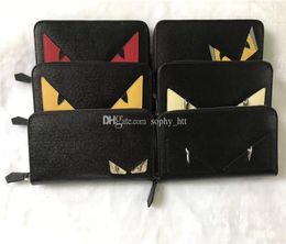 Man long wallet men039s cartoon wallet leather purse designer wallet card holder Fashion mens designer purse Couple wallets 20c6813938