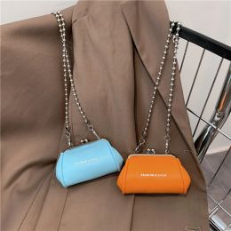 Shell MINI PU Leather Shell Bags for Women 2022 Chain Design Luxury Hand Bag Female Travel Bags and Purses Sac A Main Femme