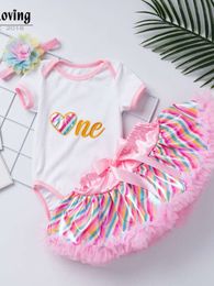 Children's 2024 2024 Clothing, Summer Baby Embroidery, Buttocks, Fluffy Skirt Set, Baby's First Year Clothing fashion 's