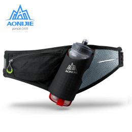 Bags AONIJIE E849 Marathon Jogging Cycling Running Hydration Belt Waist Bag Pouch Fanny Pack Phone Holder For 750ml Water Bottle