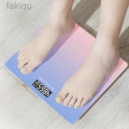 Body Weight Scales Body Digital Scale Gradients Color Bathroom Scale Floor Scales Glass LED Digital Bath Scale Weighing Scales USB Charging 240419