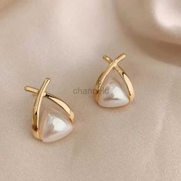 Other Fashion Jewellery Simulated Pearl Clip Earrings Cute Bowknot Non Pierced Earrings for Women Shiny Elegant Wedding Jewellery 240419