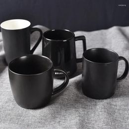 Mugs Kitchen Drinkware Gift Creative Water Bottle Ceramic Mug Nordic Coffee Cups With Big Handrip Coloured Juice