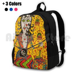 Backpacks A Woman With Green Eyes By Tara Mokhtari Outdoor Hiking Backpack Waterproof Camping Travel Womens Colour Pattern Texture