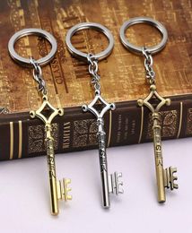 Attack On Titan Keychain Eren Yeager Shingeki No Kyojin Keyring Key Holder Chain Ring Vintage Anime Jewellery Cosplay Whole Keyc3364020