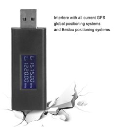 USB Car GPS Signal Interference Bloc ker Portable Shield An ti Tracking Stalking Privacy Protection Positioning 12V24V1822200