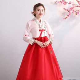 Ethnic Clothing Korean Hanbok Performance Costume for Female National Dance Folk Stage d240419