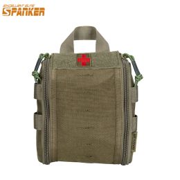 Packs EXCELLENT ELITE SPANKER Outdoor Tactical First Aid Bags Molle Quick Medical Survival Pouch Military Outdoor Hunting Bag Pocket