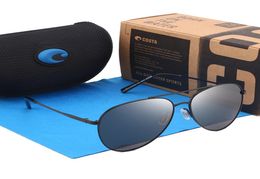580P Cook Brand Polarised Sunglasses Men Designer Vintage Outdoor Fishing Sunglasses UV400 Mirror Driver Pilot Sunglasses Male7760633