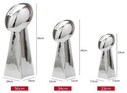 SUPER B owl Resin Trophy American Football League Cup Vince L ombardi Trophy 903903924cm 1303903934cm Full size 229950477