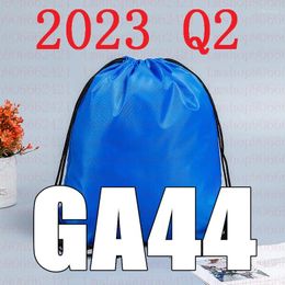 Shopping Bags Latest 2024 Q2 GA 44 Drawstring Bag GA44 Belt Waterproof Backpack Shoes Clothes Yoga Running Fitness Travel