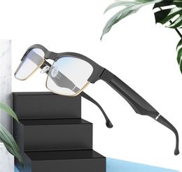 Ultralight Smart Bluetooth Antiblue Light Glasses Multifunction Call Semiopen Audio Casual Polarized Eyeglasses Business3060288