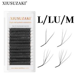 XIUSUZAKI LLUM Curl YY 3D 4D 5D W Shape Eyelash Hand Woven Soft Light Natural Lashes Premade Volume Fan Eyelashes 240407