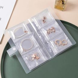 Storage Bags Clear Jewellery Book Bag PVC Sealing Pouch Portable Supplies Accessory For Children Girl Boy Small Item Container