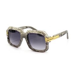 Fashion CAZ Mens Sunglasses Designer Womens Dark Green Snake Pattern Decorative Glasses Frame Couples Ornamental Tea Summer outdoo5296785