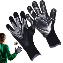 Gloves Sports Gloves Children's football goalkeeper gloves anti slip hand protection finger breathable accessories 230605