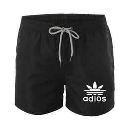 Men's Shorts Casual Beach Shorts Mens Surf Volleyball Drawstring Boxer Briefs Summer Breathable Swimsuit Shorts Sexy Swimming Trunks Low Wai 240419 240419